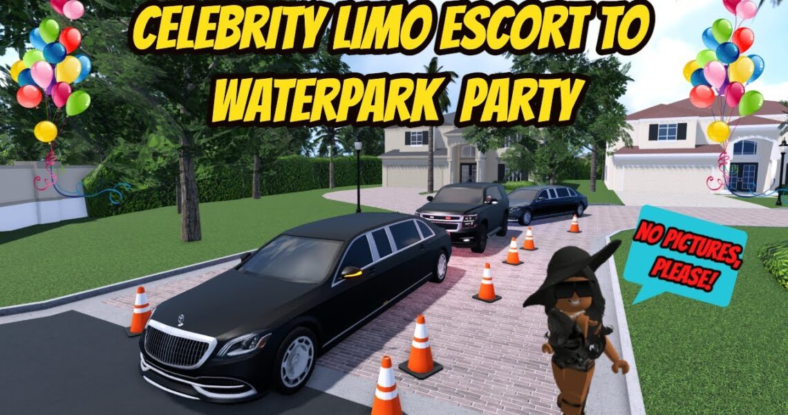 Southwest, Florida Roblox l Celebrity Limo Escort Water Park Party RP