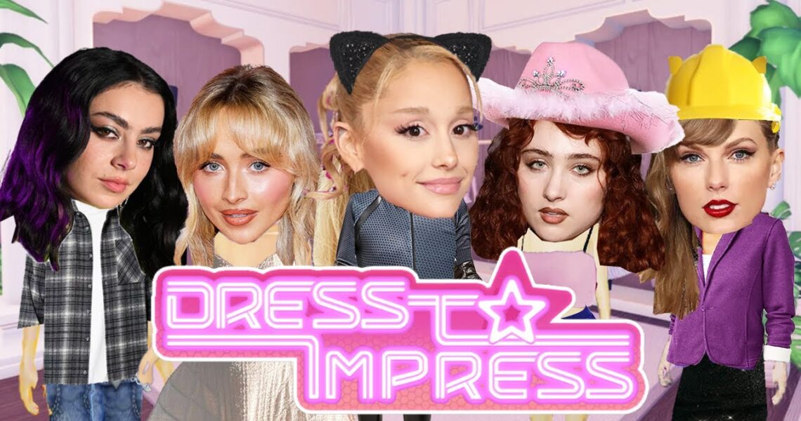 Celebrities Play DRESS TO IMPRESS (Roblox)