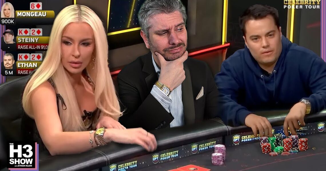 Ethan Plays In The Celebrity Poker Tour LIVE – H3 Show #41