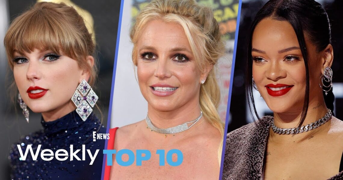 Taylor’s Grammys Reunion, Concern for Britney & Rihanna’s Super Bowl Tease | E! News Weekly Top-10