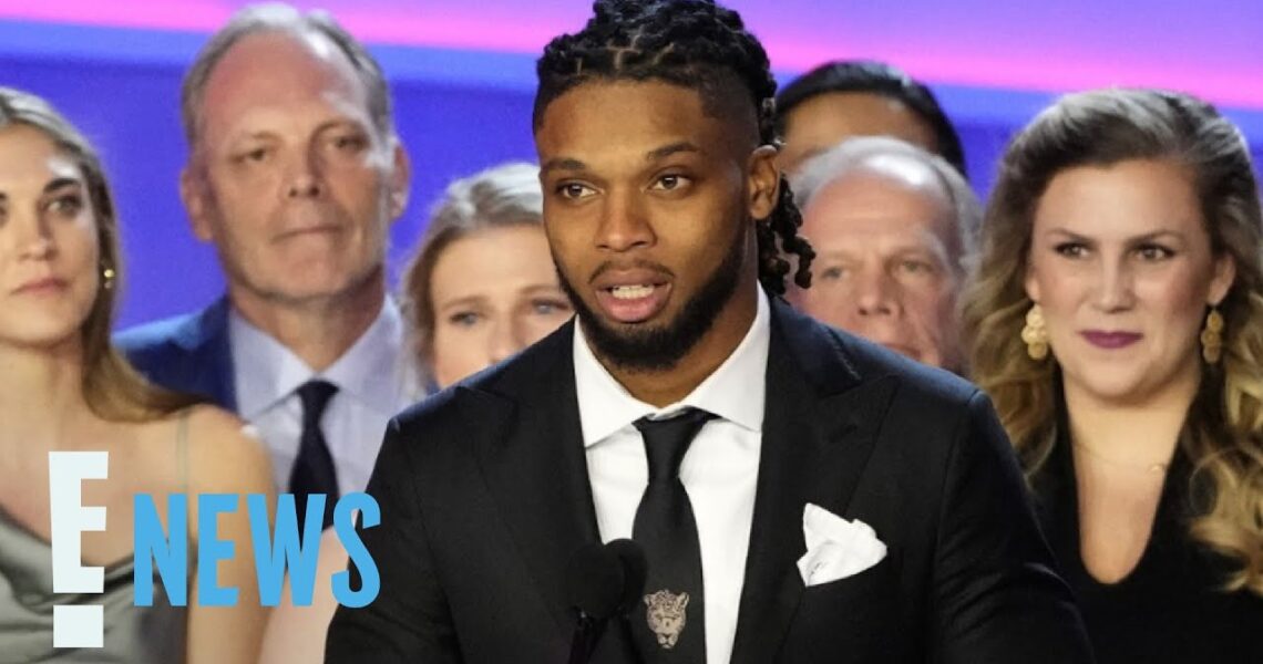 Damar Hamlin Joins First Responders Who Saved His Life At NFL Honors | E! News