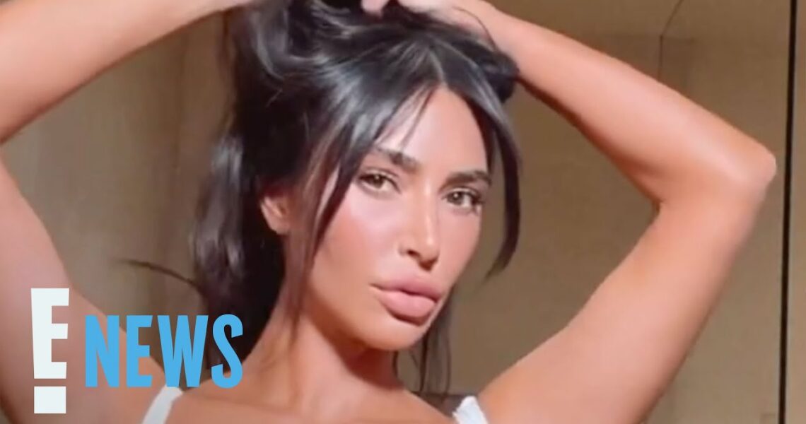 Kim Kardashian Flaunts Bangin’ New Hairstyle | E! News