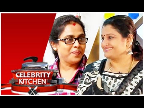 Actresses Sharmila & Viji ChandraSekar in Celebrity Kitchen (01/03/2015)