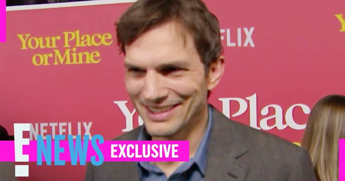 Ashton Kutcher Reveals Celebrity Poster He Idolized as a Child | E! News