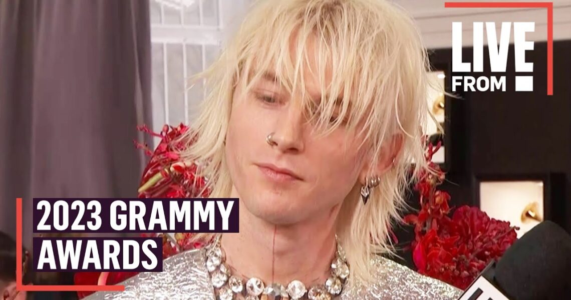 Machine Gun Kelly Gets Extremely Vulnerable at Grammys | E! News