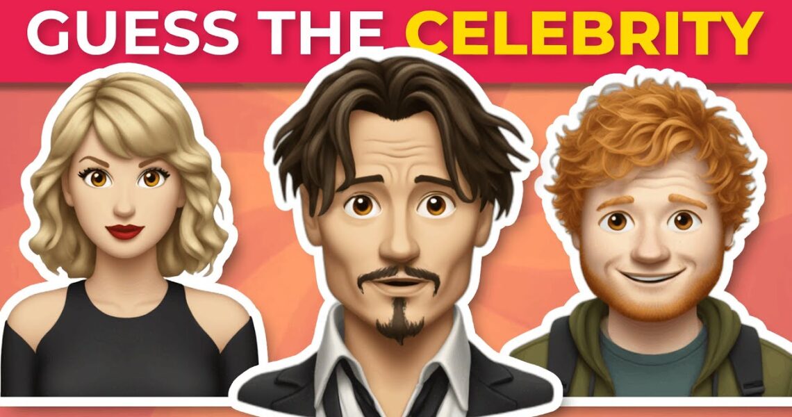 GUESS THE CELEBRITY BY EMOJI 🤔 | Celebrity Quiz