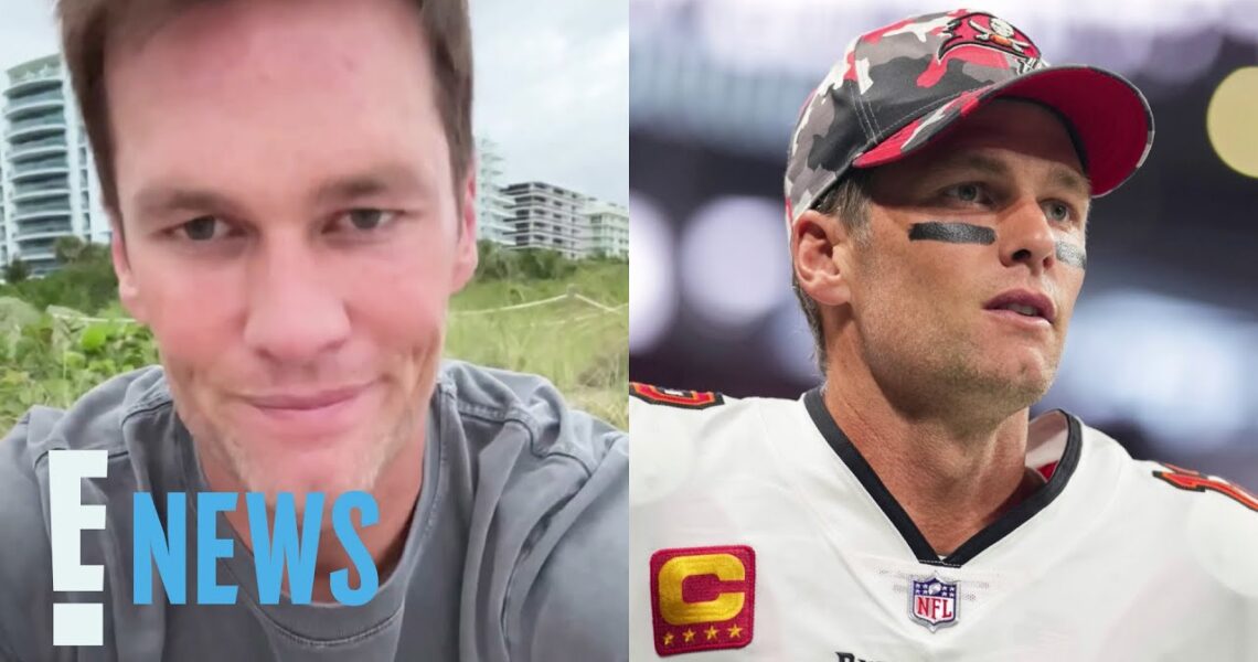 Tom Brady Announces He’s “Retiring For Good” (EMOTIONAL Video) | E! News