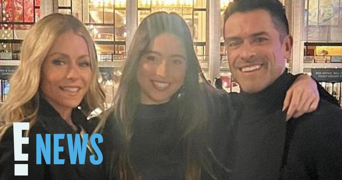 Kelly Ripa & Mark Consuelos Warn Daughter About “Freaky Week” | E! News