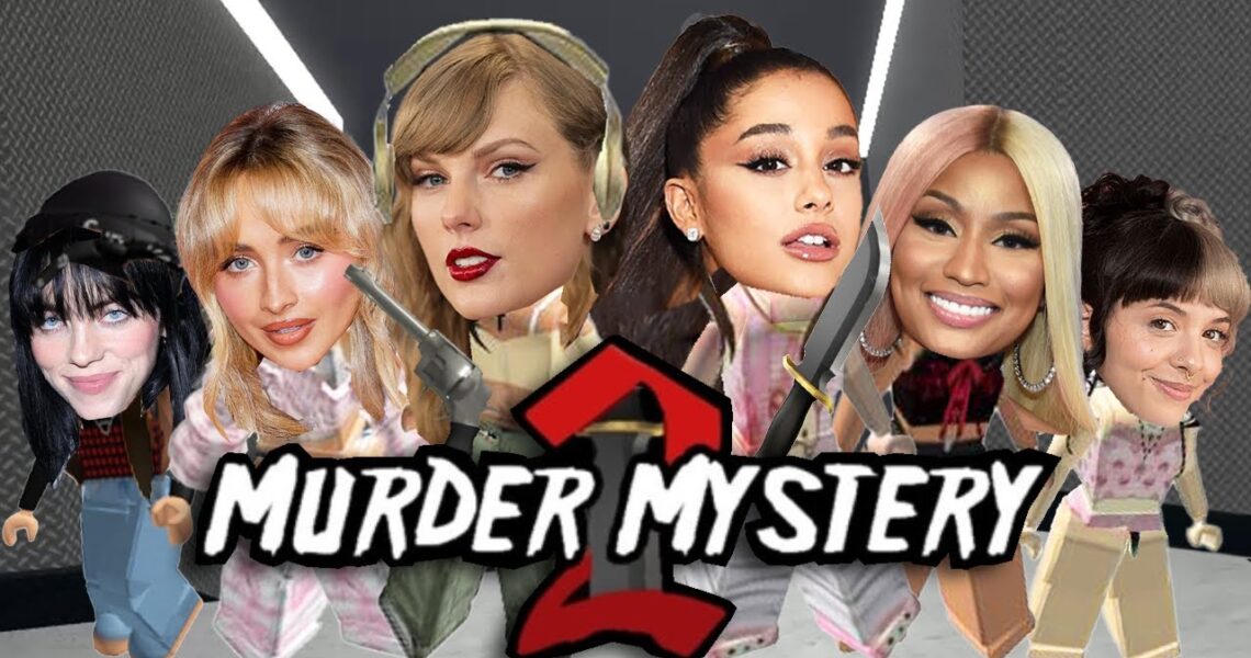 Celebrities Play Murder Mystery 2 (Roblox) [PART 2]