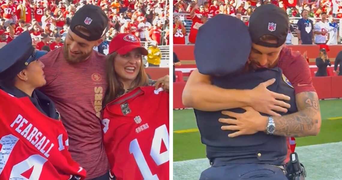 49ers’ Ricky Pearsall Has Emotional Reunion W/ Shooting 1st Responders During ‘MNF’