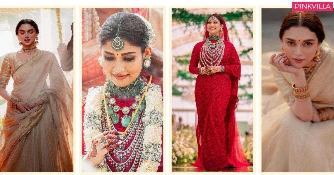 Aditi Rao Hydari to Nayanthara: 5 Iconic South celeb-inspired bridal looks for this wedding season