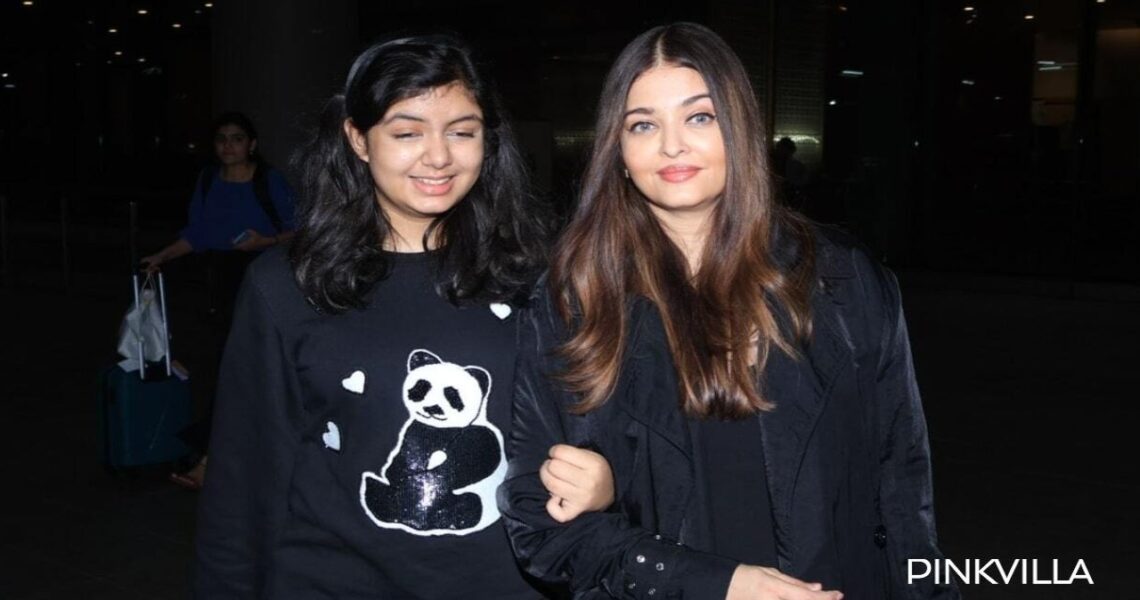 Aishwarya Rai Bachchan is back in Mumbai with daughter Aaradhya after turning heads at Paris Fashion Week; WATCH