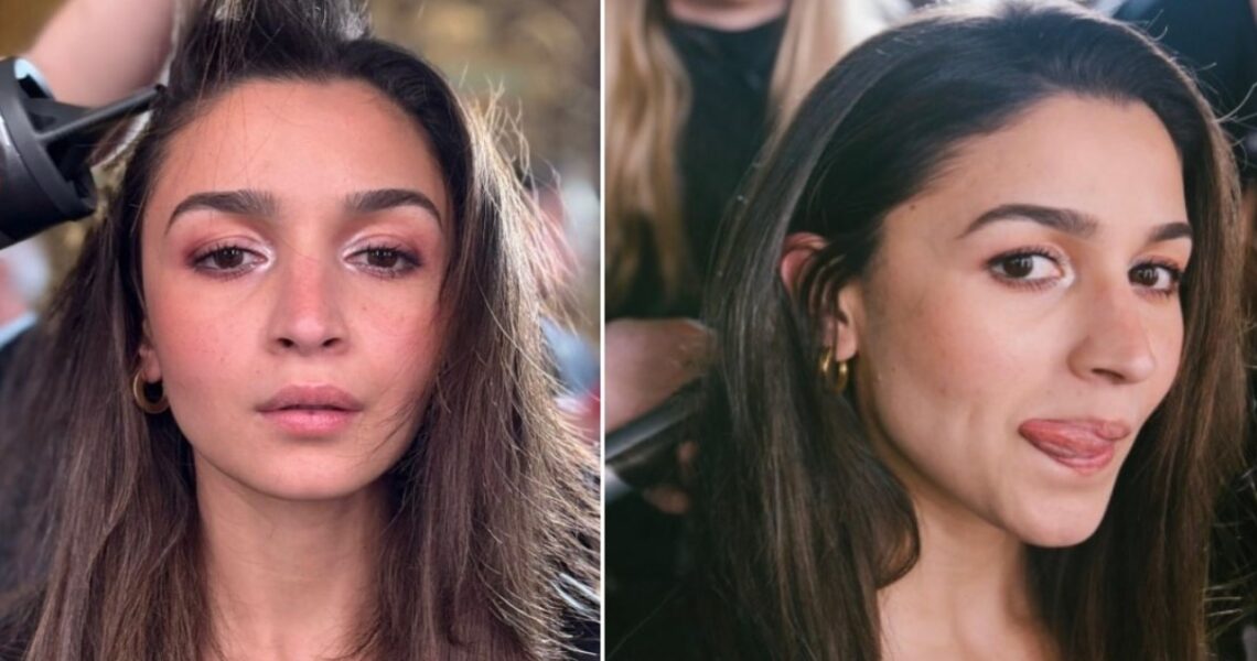 Alia Bhatt shares what all went backstage to get ready for her debut Paris Fashion Week appearance; fan says ‘Queen is queening’