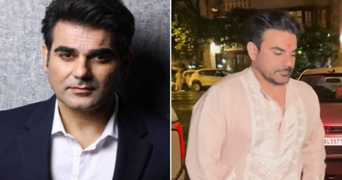 Anil Mehta’s Demise: Arbaaz Khan attends Malaika Arora’s late father’s prayer meet to offer condolences