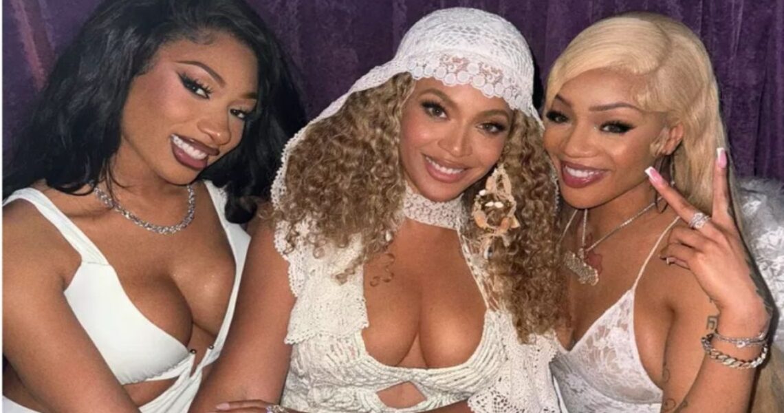 Beyoncé Links Up with Megan Thee Stallion and GloRilla Weeks After the Two Requested Queen B to Add Them to Her ‘Close Friends’