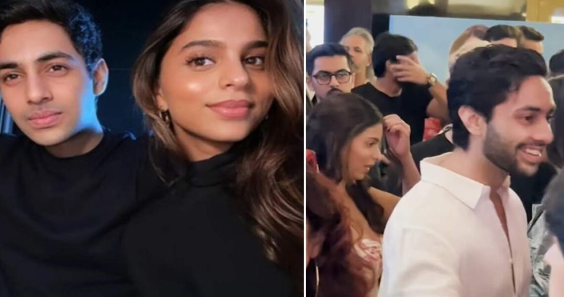 Call Me Bae: Agastya Nanda protects rumored GF Suhana Khan amid crowd at Ananya-led show’s screening; WATCH