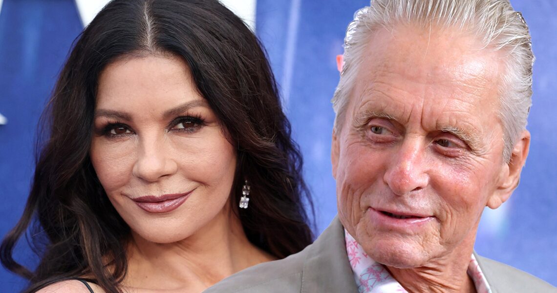 Catherine Zeta-Jones Posts Nude for Shared Birthday With Husband Michael Douglas