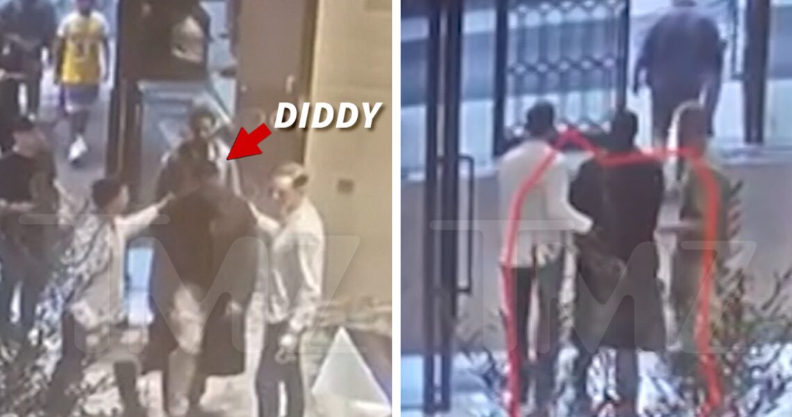 Diddy’s Arrest Caught on Video, Marched Out of NYC Hotel in Handcuffs