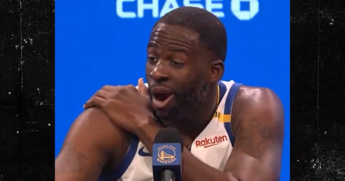 Draymond Green Gets Testy With Reporter Over Media Day Remark