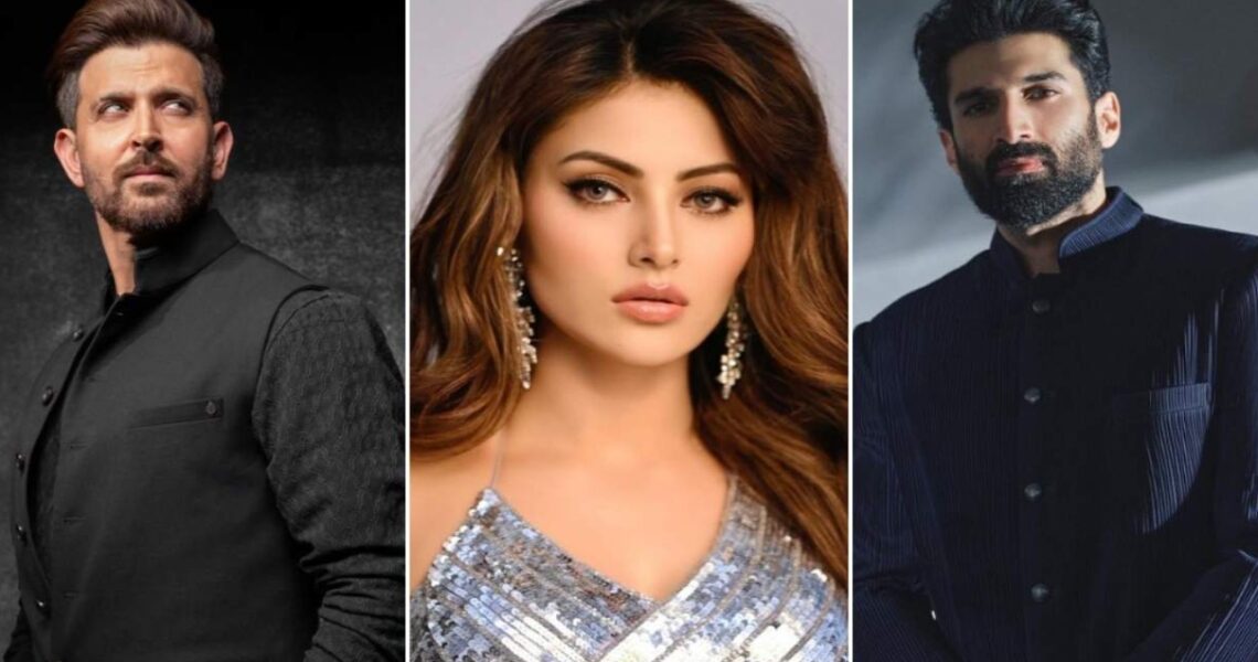 Hrithik Roshan and Aditya Roy Kapur are on dating app, claims Urvashi Rautela; shares if she has swiped them right