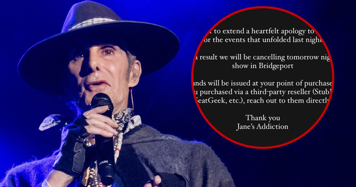 Jane’s Addiction Apologizes To Fans After Fight Onstage In Boston