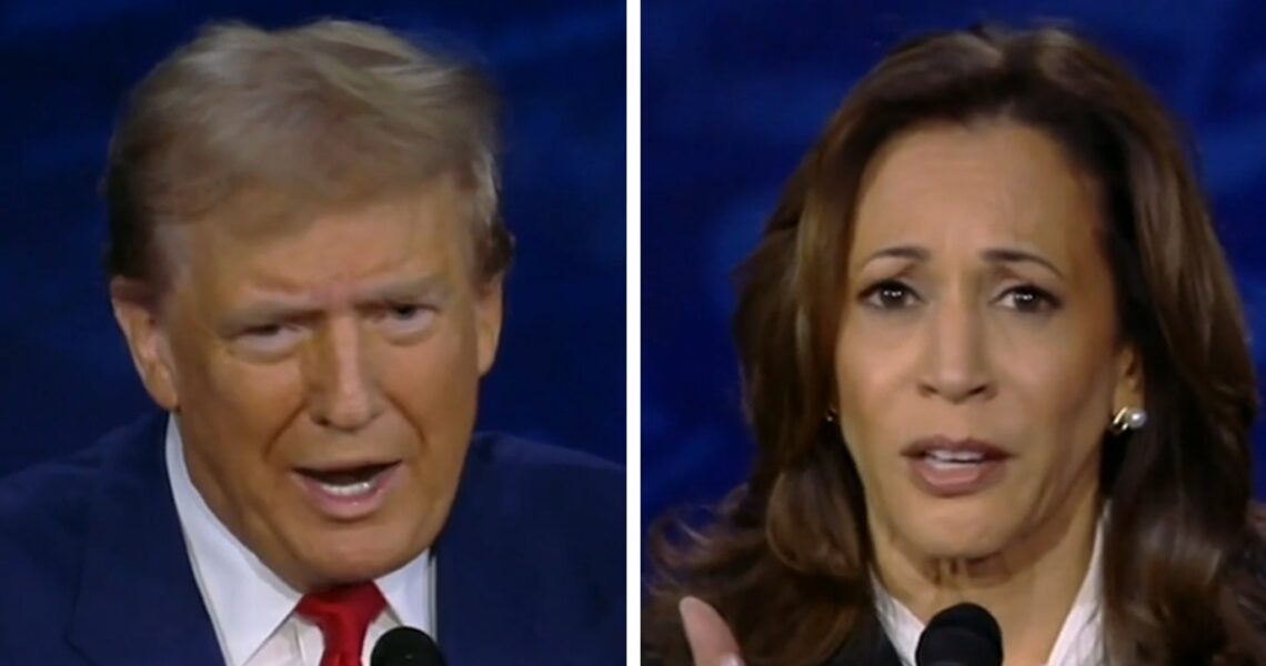 Kamala Harris and Donald Trump Get Nasty Over His Rallies On Debate Stage