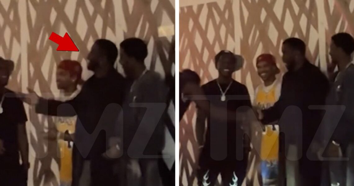 New Video Shows Diddy Having a Blast With Fans Just Before NYC Arrest