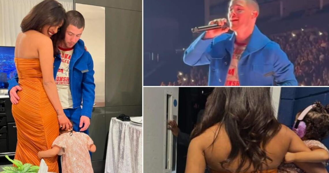 PICS: Priyanka Chopra has the sweetest birthday wish for hubby Nick Jonas as she attends his concert with daughter Malti: ‘You make all our dreams come true’