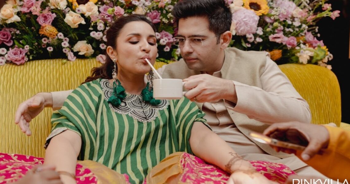 Parineeti Chopra-Raghav Chadha Wedding Anniversary: This UNSEEN PIC of groom helping actress during Mehendi is proof of their strong bond