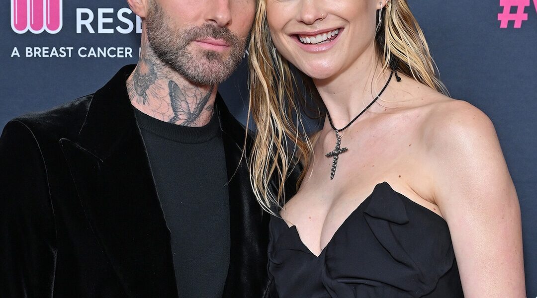 Adam Levine Crashes Behati Prinsloo’s Pre-Fashion Show Workout