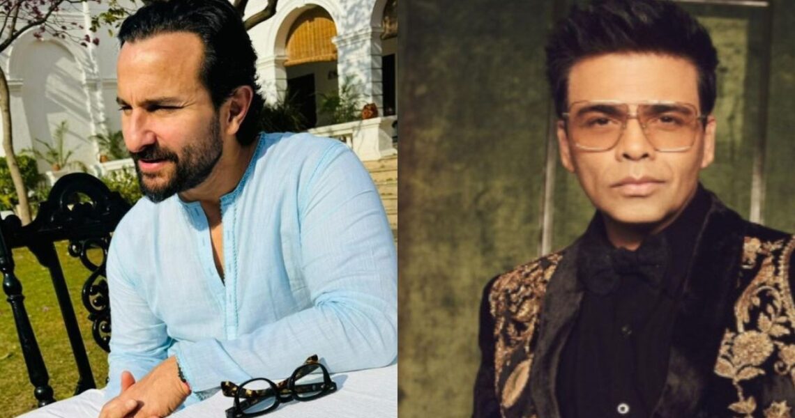 Saif Ali Khan responds witty to Karan Johar’s remark on stars asking for unrealistic acting fees: ‘We are recession-proof’