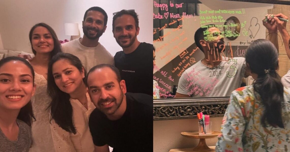 Shahid Kapoor’s wife Mira Rajput drops UNSEEN PICS from her birthday celebrations and it’s a guarantee of instant happiness