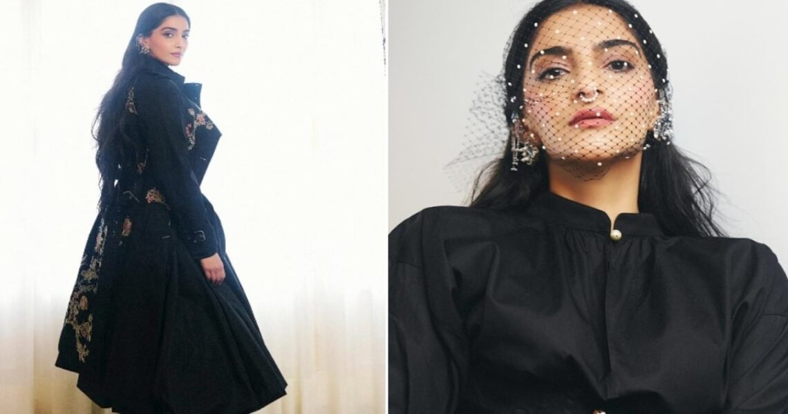 Sonam Kapoor is sheer beauty in black at Paris Fashion Week; husband Anand Ahuja proud of her ‘supreme dream team’