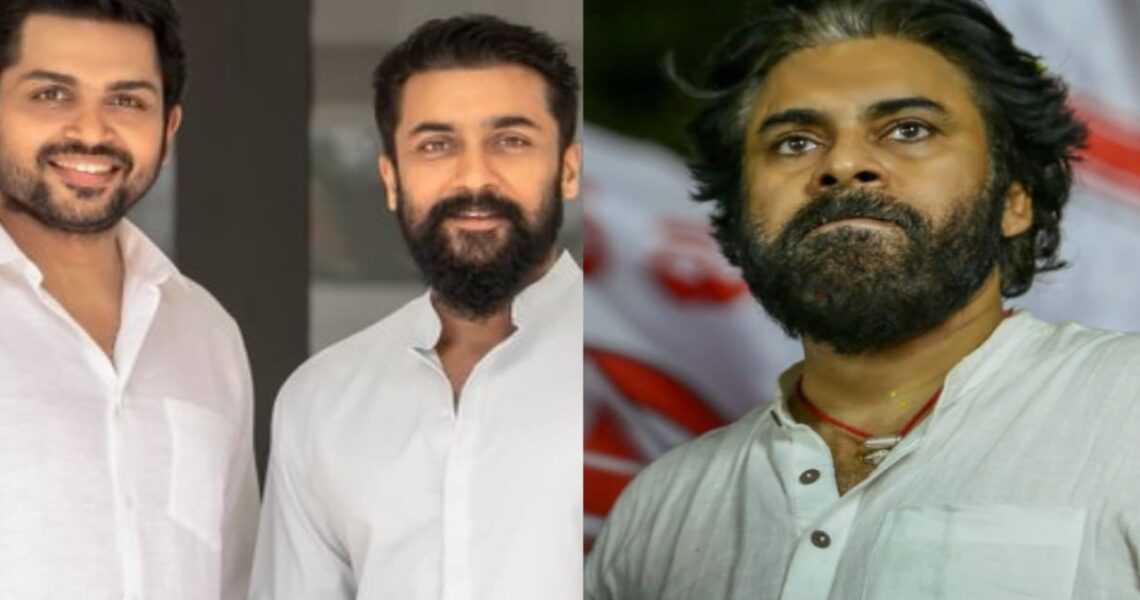 Suriya replies to Pawan Kalyan’s long note for his brother Karthi over ‘laddu’ statement controversy