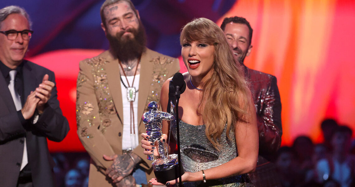 Taylor Swift Breaks Multiple Records With MTV VMAs Win