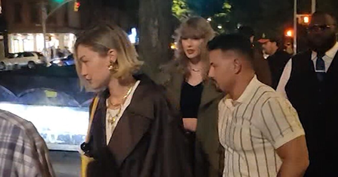 Taylor Swift and Gigi Hadid Hit Up Hot NYC Restaurant for Girls’ Night Out