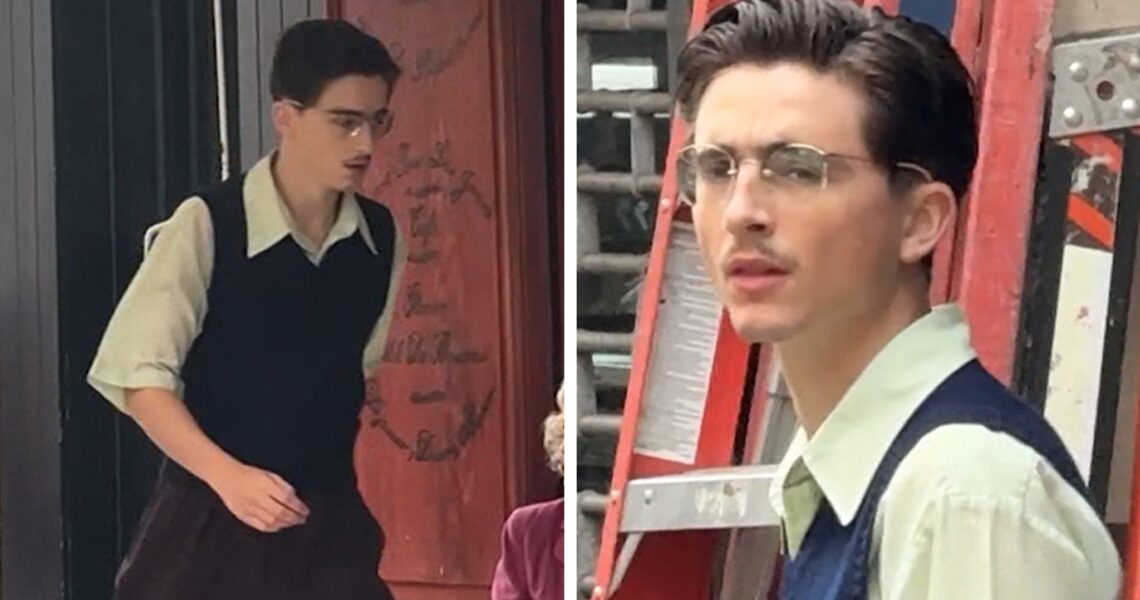 Timothée Chalamet Transforms Into Ping-Pong Pro on ‘Marty Supreme’ Movie Set