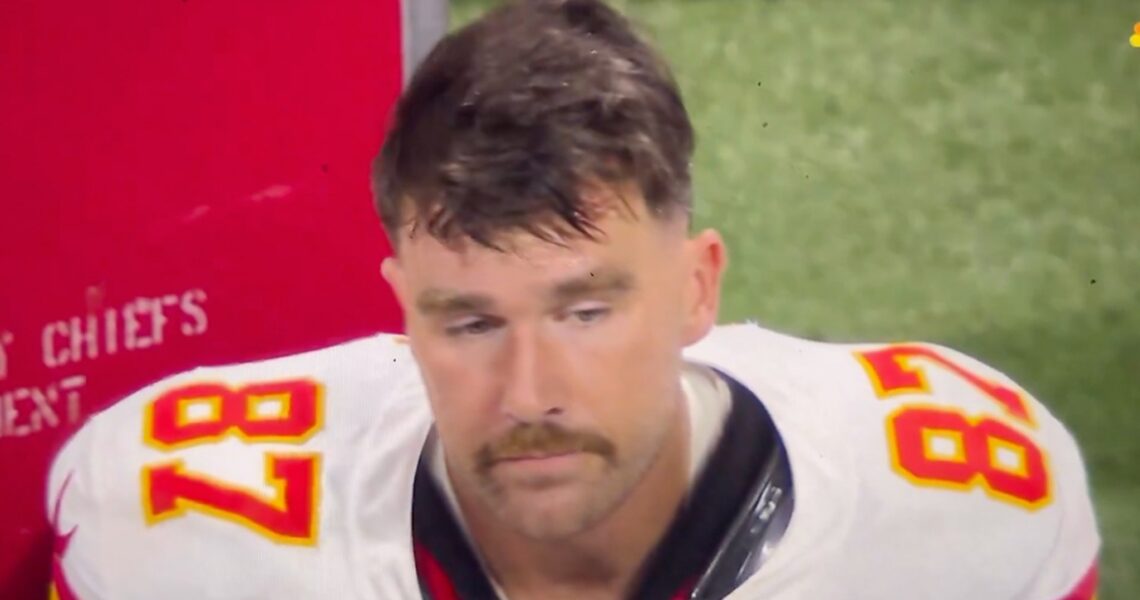 Travis Kelce Appears Dejected After Taylor Swift Misses Chiefs Game