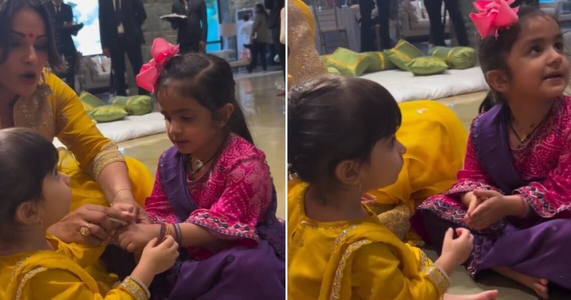 WATCH: Shilpa Shetty’s daughter Samisha and Bipasha Basu’s Devi look mini versions of their actress mothers as they celebrate Ganesh Chaturthi together