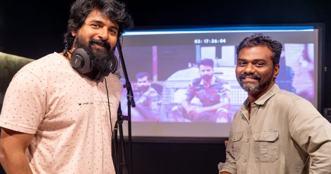 WATCH: Sivakarthikeyan completes dubbing for Amaran; makers call it a ‘Mission accomplished with precision’