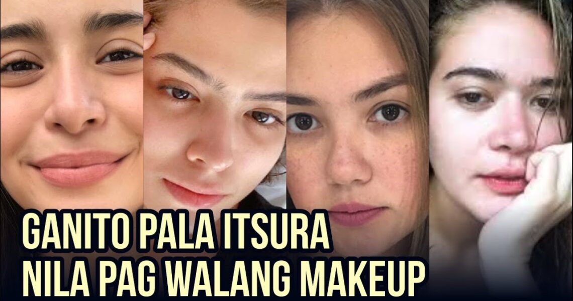 Ganito pala itsura nila pag walang makeup! (25 Local celebrities without makeup)