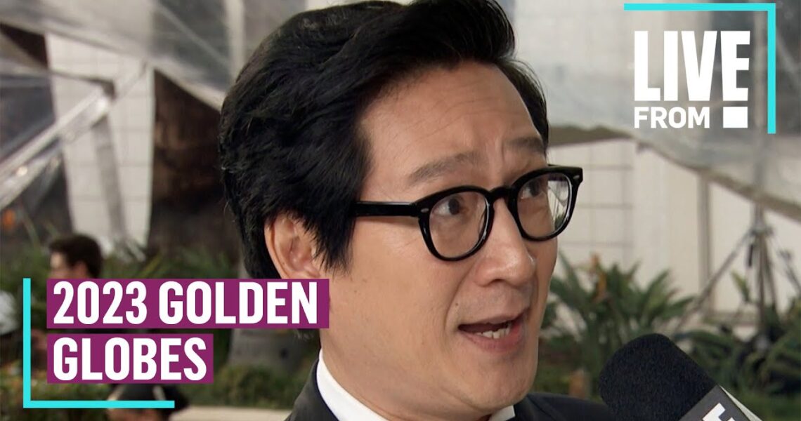 Ke Huy Quan LOOKS BACK on Indiana Jones at Golden Globes | E! News