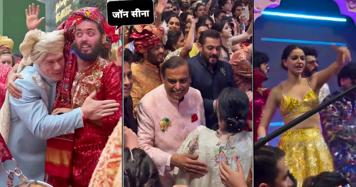 Bollywood Celebrities Craziest Bharati Dance At Anant Ambani Radhika Merchant Wedding Inside Video