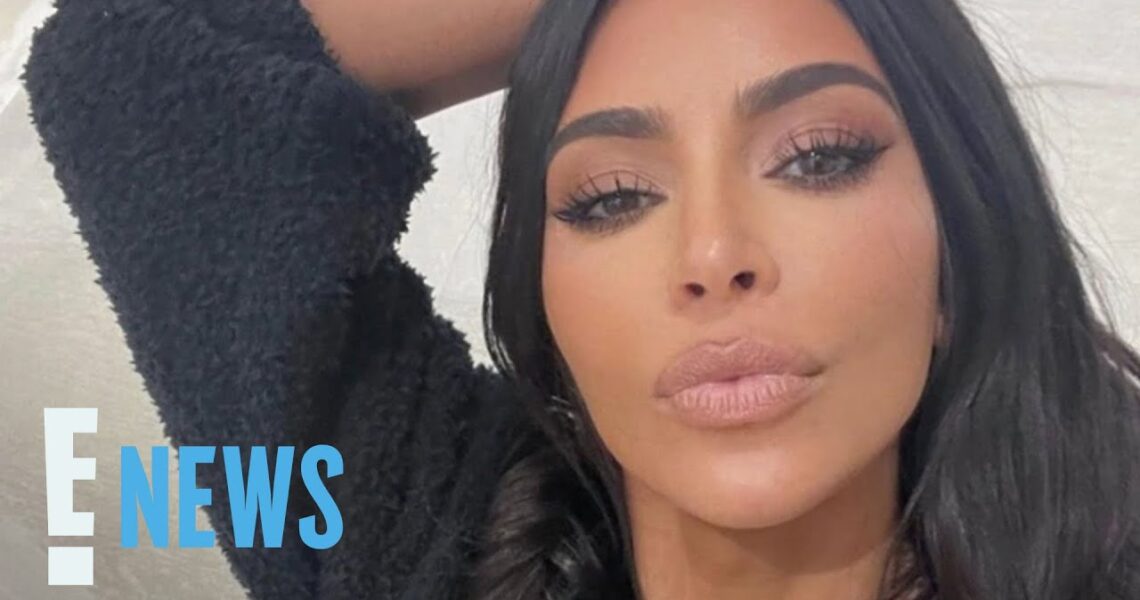 Kim Kardashian Showcases Her Natural Hair on TikTok | E! News