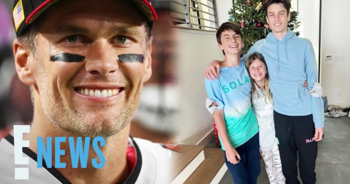 Tom Brady Shares Sweet Christmas Photos With His Kids | E! News