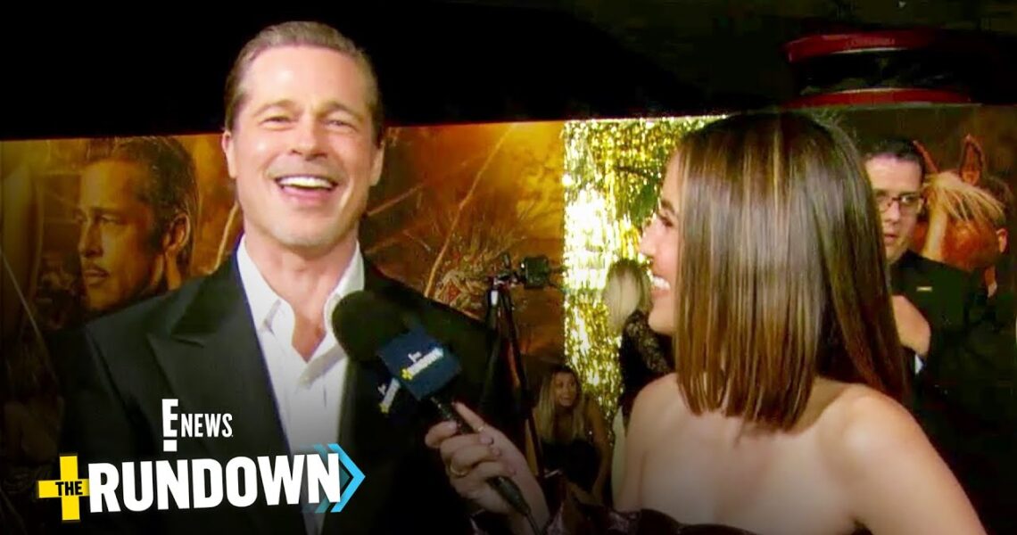 Brad Pitt Says Margot Robbie Is “on Fire” at Babylon Premiere | The Rundown | E! News