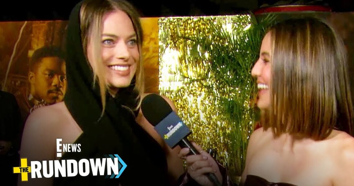 Margot Robbie Says Her Babylon Improv Gets “Crazier” Than Brad Pitt Kiss | The Rundown | E! News