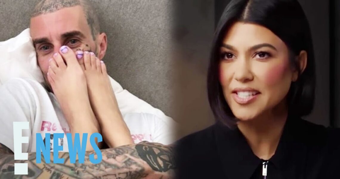 Kourtney Kardashian Sets Record Straight on Travis Barker’s Foot Fetish | E! News