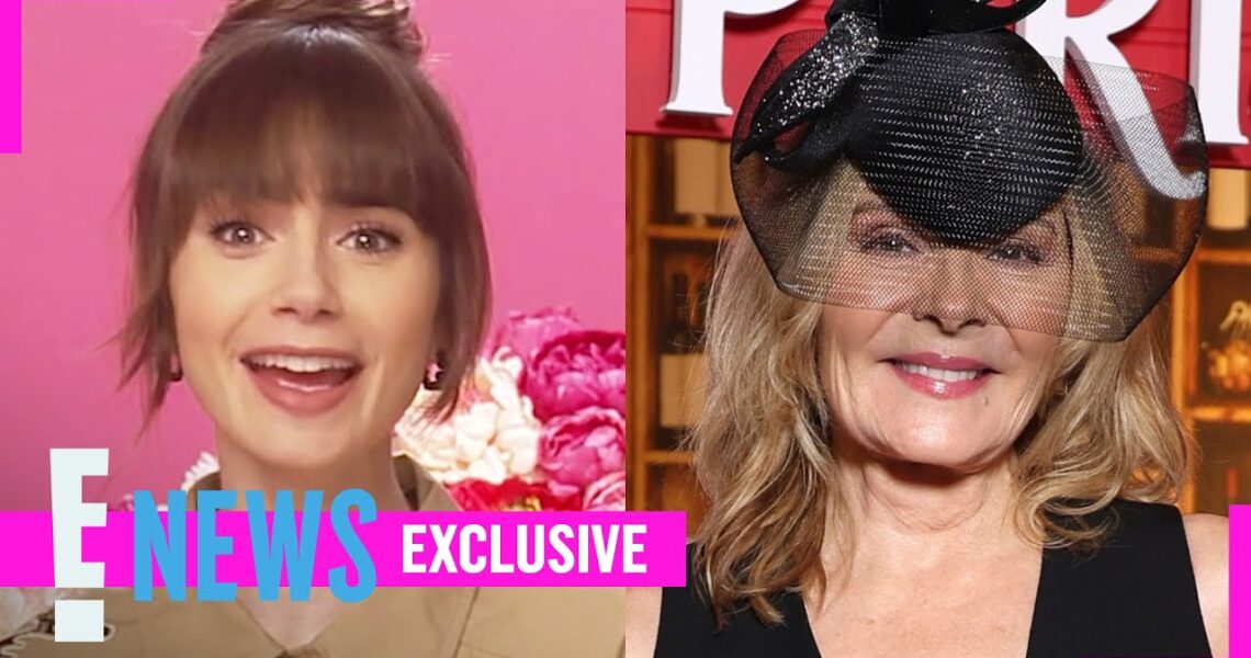 Emily in Paris Season 3: Lily Collins REACTS to Kim Cattrall Cameo Rumors – EXCLUSIVE | E! News