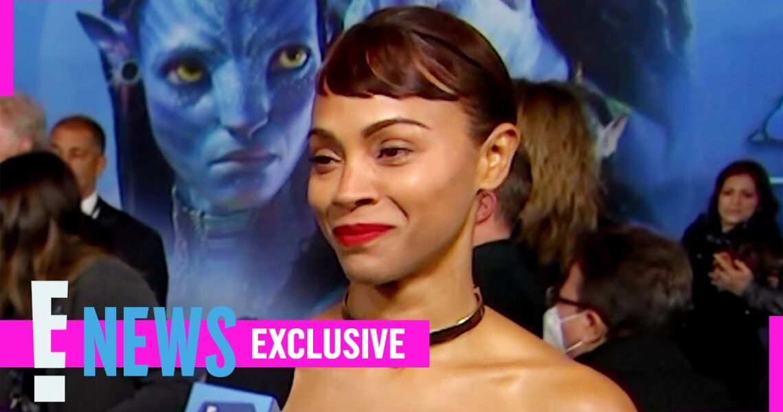 How Zoe Saldana Keeps It Real With Her Kids About Showbiz | E! News